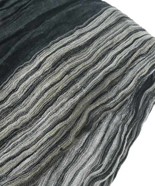 ISSEY MIYAKE MEN（イッセイ　ミヤケ　メン）ストール 黒 サイズ:- メンズ/2200632667215