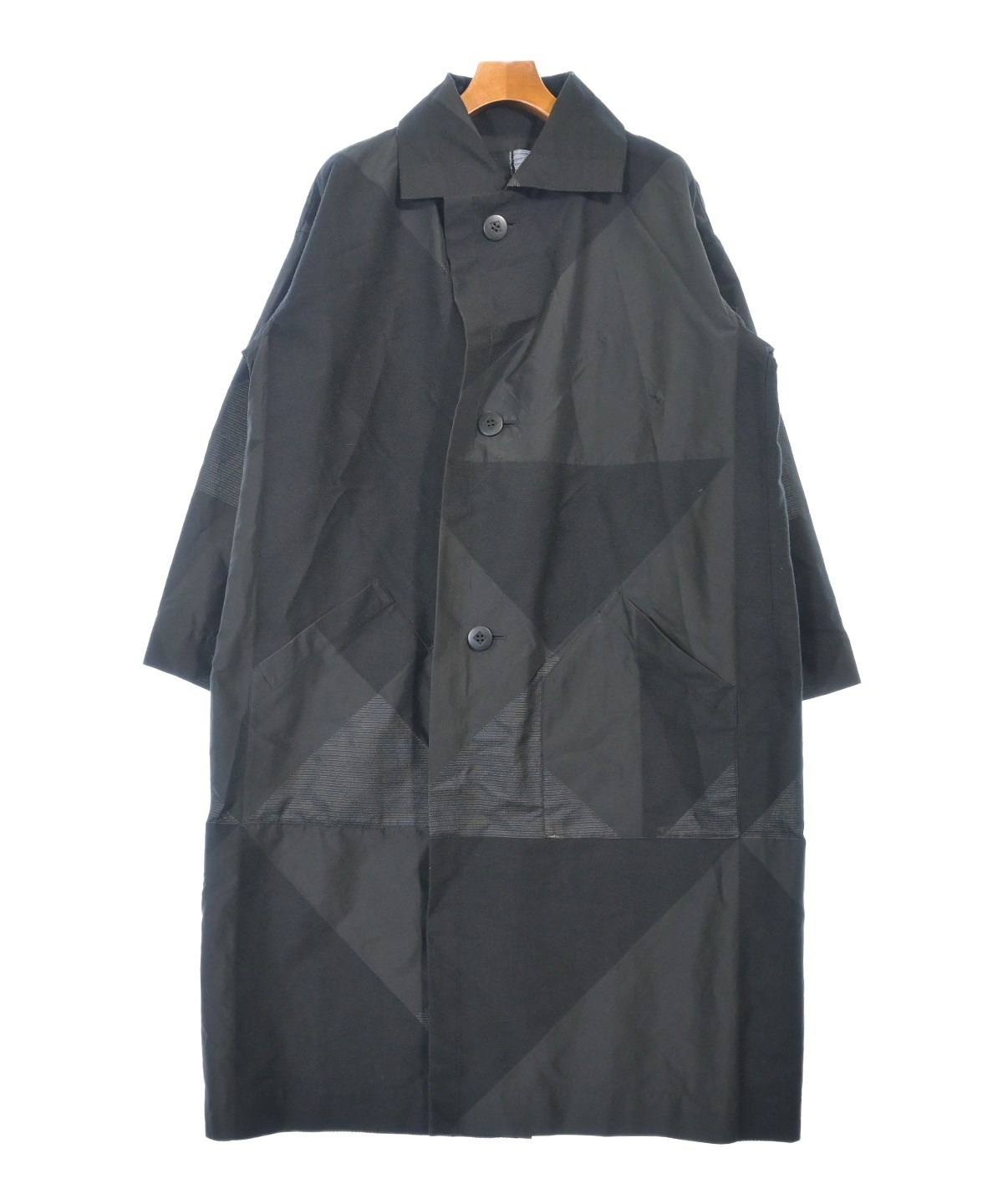 ISSEY MIYAKE MEN イッセイミヤケメン アンゴラ チェスターコート 中古・古着通販】ISSEY MIYAKE MEN (イッセイミヤケメン