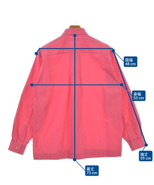 ISSEY MIYAKE MEN（イッセイ　ミヤケ　メン）カジュアルシャツ ピンク サイズ:2(M位) メンズ/2200621884036