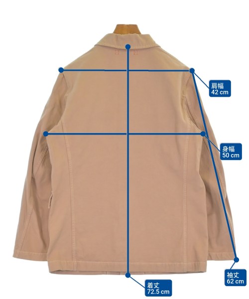 ISSEY MIYAKE MEN（イッセイ　ミヤケ　メン）カバーオール ベージュ サイズ:2(M位) メンズ/2200624096016