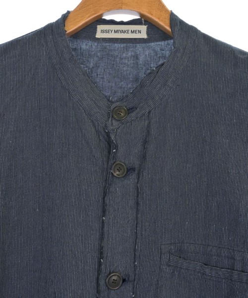 ISSEY MIYAKE MEN（イッセイ　ミヤケ　メン）カジュアルシャツ 紺 サイズ:02(M位) メンズ/2200624096030