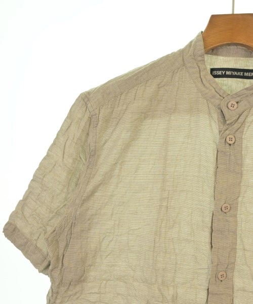ISSEY MIYAKE MEN（イッセイ　ミヤケ　メン）カジュアルシャツ ベージュ サイズ:2(M位) メンズ/2200625841240