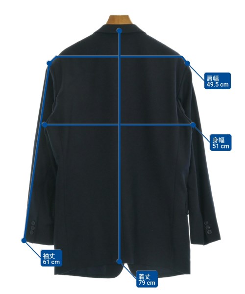 ISSEY MIYAKE MEN（イッセイ　ミヤケ　メン）テーラードジャケット 紺 サイズ:M メンズ/2200618170012