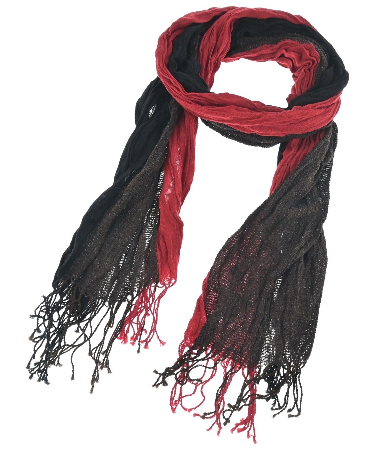 ISSEY MIYAKE MEN ストール ISSEY MIYAKE MEN（イッセイ ミヤケ メン）ストール 黒 サイズ