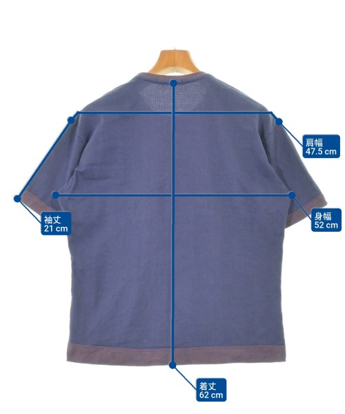 ISSEY MIYAKE MEN（イッセイ　ミヤケ　メン）Tシャツ・カットソー 紺 サイズ:1(S位) メンズ/2200614335040