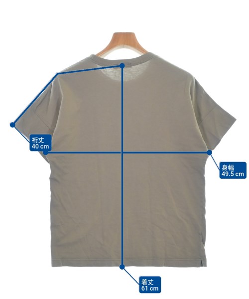 ISSEY MIYAKE MEN（イッセイ　ミヤケ　メン）Tシャツ・カットソー ベージュ サイズ:M メンズ/2200611226198
