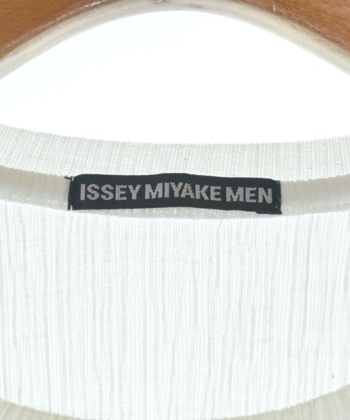 ISSEY MIYAKE MEN（イッセイ　ミヤケ　メン）Tシャツ・カットソー 白 サイズ:3(L位) メンズ/2200617160045