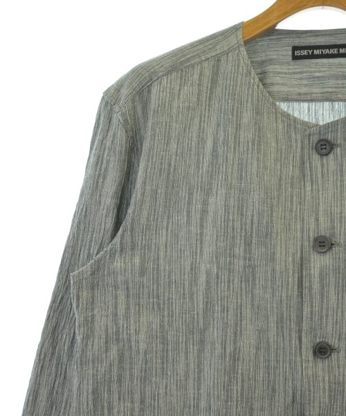 ISSEY MIYAKE MEN（イッセイ　ミヤケ　メン）カジュアルジャケット グレー サイズ:3(L位) メンズ/2200621318067