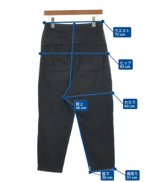 ISSEY MIYAKE MEN（イッセイ　ミヤケ　メン）クロップドパンツ 黒 サイズ:1(S位) メンズ/2200672010125