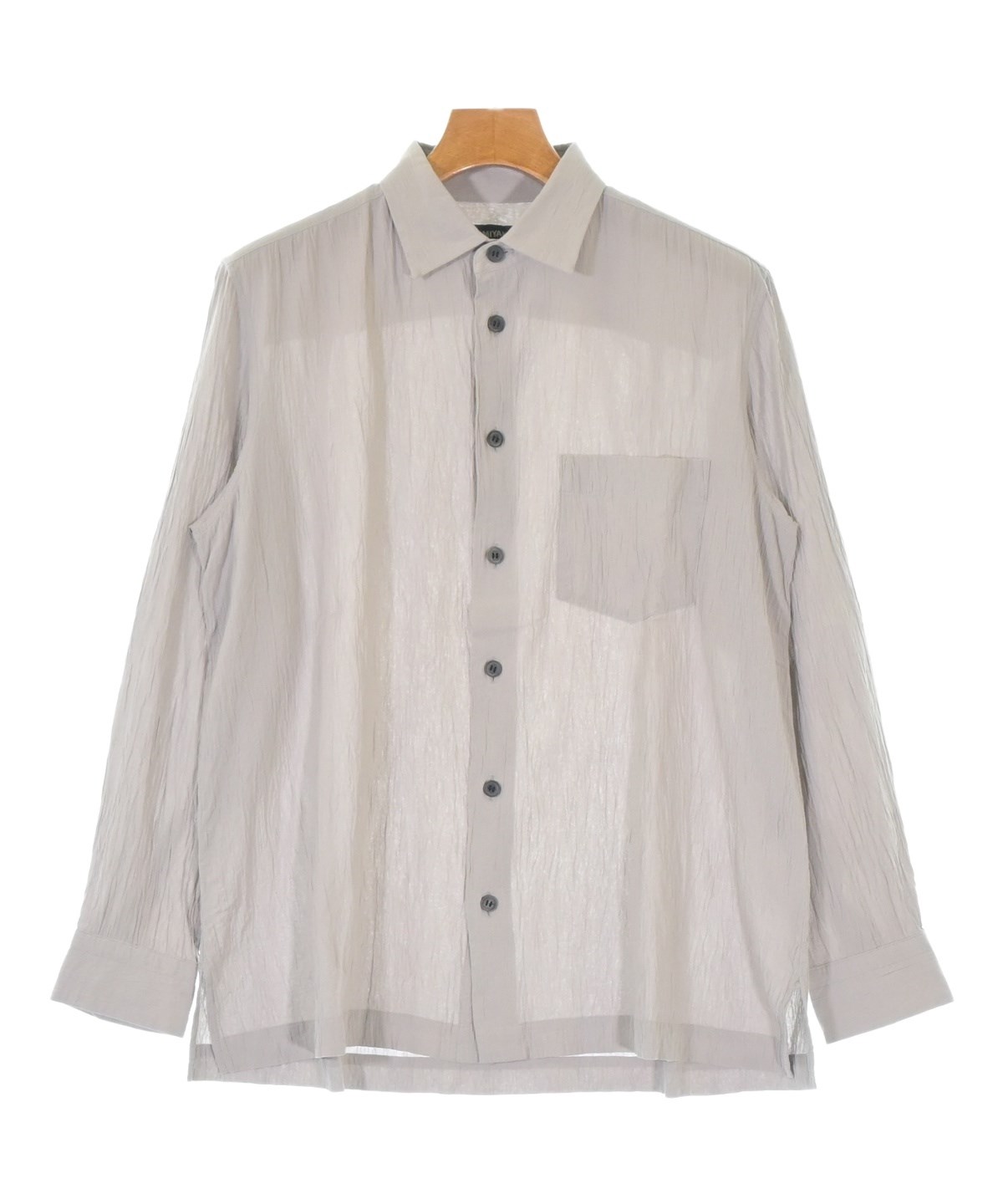 ISSEY MIYAKE MEN（イッセイ ミヤケ メン）カジュアルシャツ グレー
