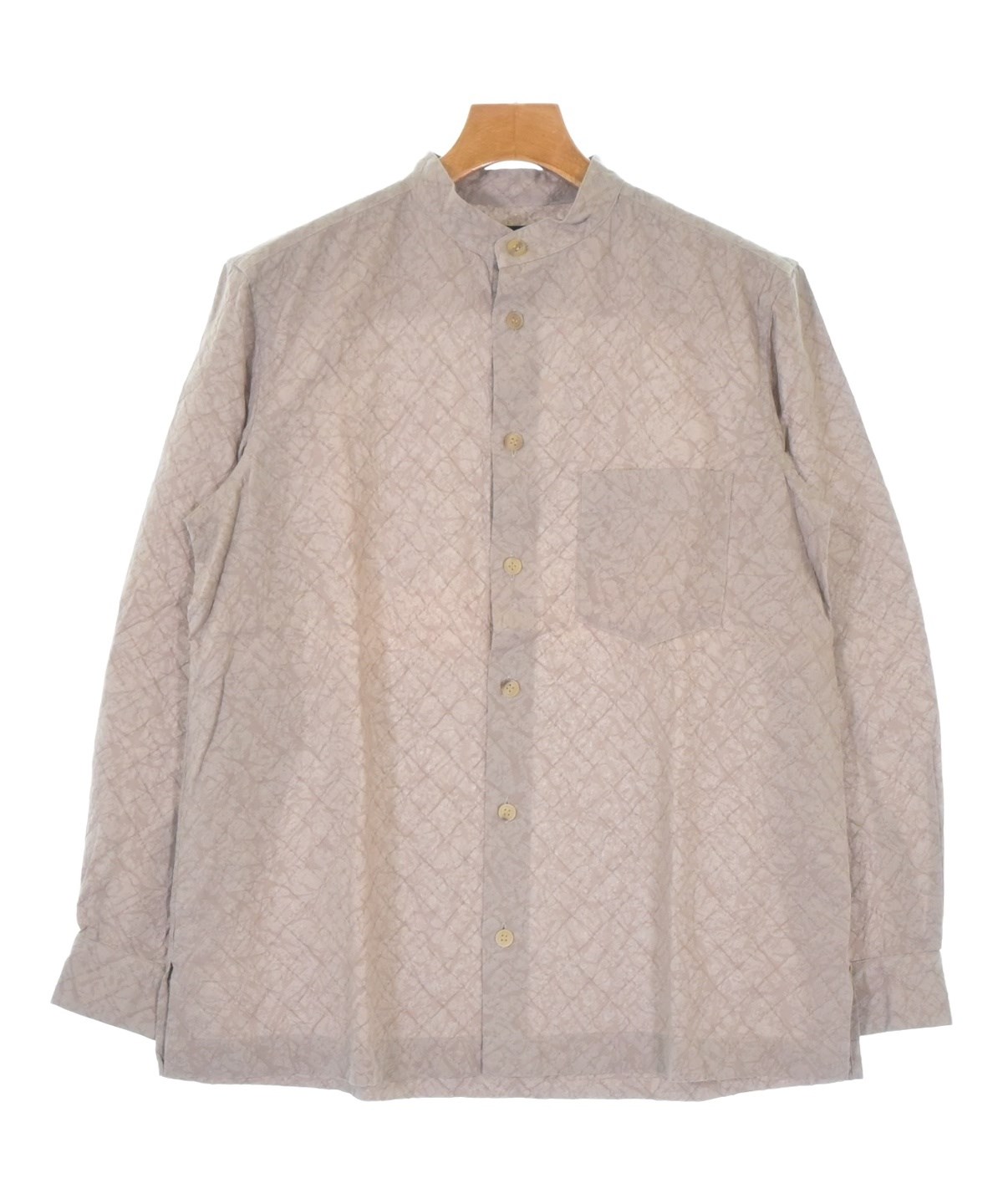 Misaki出品　b24gray ISSEY MIYAKE MEN（イッセイ ミヤケ メン）カジュアルシャツ グレー