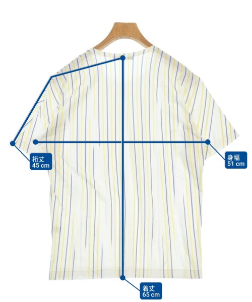 ISSEY MIYAKE MEN（イッセイ　ミヤケ　メン）Tシャツ・カットソー 白 サイズ:2(M位) メンズ/2200697248039