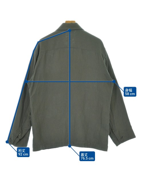 ISSEY MIYAKE MEN（イッセイ　ミヤケ　メン）カバーオール カーキ サイズ:3(L位) メンズ/2200688138066