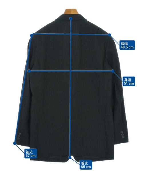 ISSEY MIYAKE MEN（イッセイ　ミヤケ　メン）テーラードジャケット 黒 サイズ:XL メンズ/2200656645060