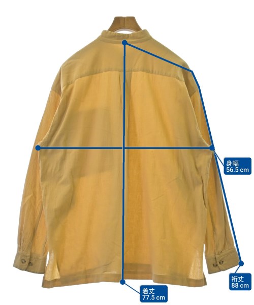 ISSEY MIYAKE MEN（イッセイ　ミヤケ　メン）カジュアルシャツ オレンジ サイズ:M メンズ/2200656487042