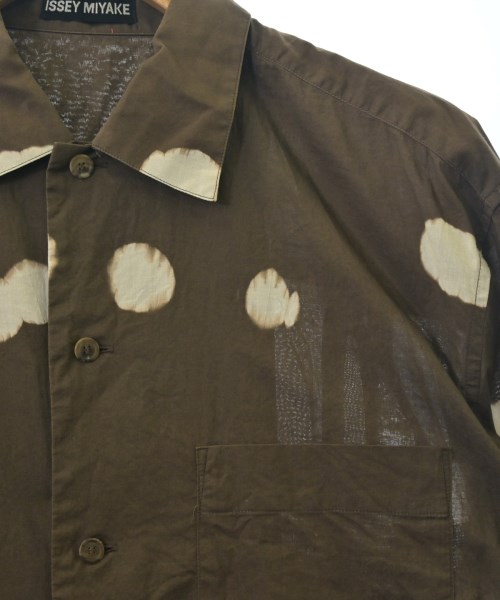 ISSEY MIYAKE MEN（イッセイ　ミヤケ　メン）カジュアルシャツ 茶 サイズ:M メンズ/2200656487127