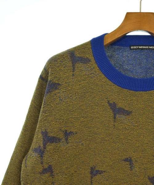 ISSEY MIYAKE MEN（イッセイ　ミヤケ　メン）ニット・セーター カーキ サイズ:3(L位) メンズ/2200651902021