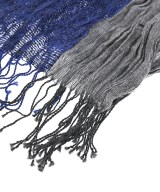 ISSEY MIYAKE MEN（イッセイ　ミヤケ　メン）ストール 黒 サイズ:- メンズ/2200651902052