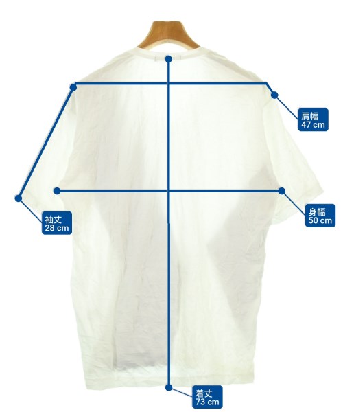 ISSEY MIYAKE MEN（イッセイ　ミヤケ　メン）Tシャツ・カットソー 白 サイズ:3(L位) メンズ/2200716345039