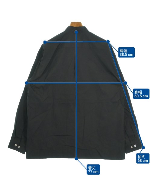 ISSEY MIYAKE MEN（イッセイ　ミヤケ　メン）カジュアルシャツ 黒 サイズ:L メンズ/2200636290037