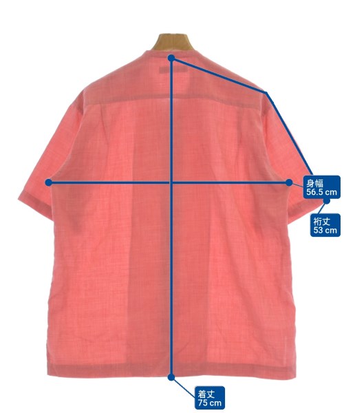 ISSEY MIYAKE MEN（イッセイ　ミヤケ　メン）カジュアルシャツ ピンク サイズ:-(L位) メンズ/2200646394022