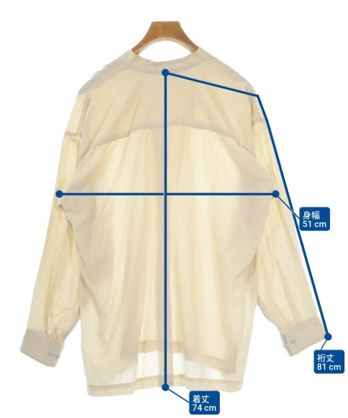 ISSEY MIYAKE MEN（イッセイ　ミヤケ　メン）カジュアルシャツ ベージュ サイズ:F メンズ/2200647606049