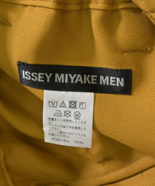 ISSEY MIYAKE MEN（イッセイ　ミヤケ　メン）スラックス 黄 サイズ:2(M位) メンズ/2200650771130