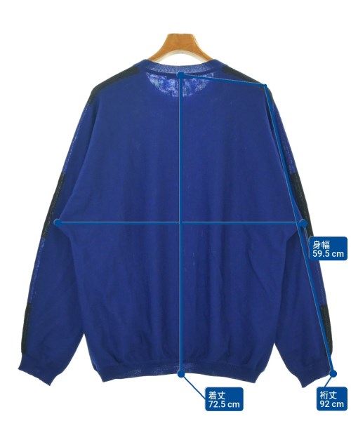 ISSEY MIYAKE MEN（イッセイ　ミヤケ　メン）ニット・セーター 紺 サイズ:3(L位) メンズ/2200651515016