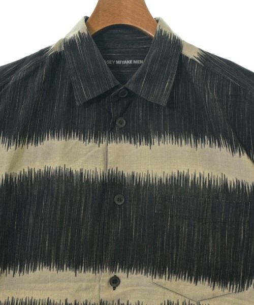 ISSEY MIYAKE MEN（イッセイ　ミヤケ　メン）カジュアルシャツ 黒 サイズ:3(L位) メンズ/2200651515023