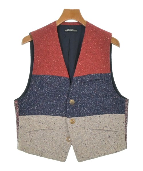 ISSEY MIYAKE(イッセイミヤケ)カジュアルシャツ 赤 サイズ:M/2200654158043