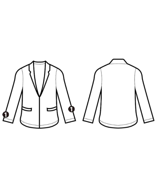 ISSEY MIYAKE MEN（イッセイ　ミヤケ　メン）カジュアルジャケット グレー サイズ:2(M位) メンズ/2200702107023