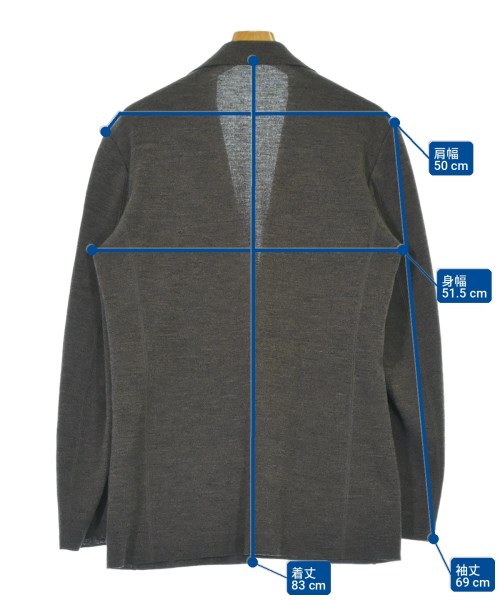 ISSEY MIYAKE MEN（イッセイ　ミヤケ　メン）ジャケット 茶 サイズ:3(L位) メンズ/2200700380015