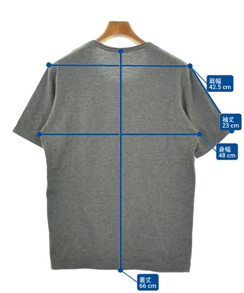 ISSEY MIYAKE MEN（イッセイ　ミヤケ　メン）Tシャツ・カットソー グレー サイズ:2(M位) メンズ/2200700380053