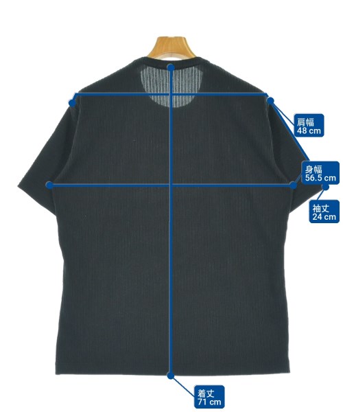 ISSEY MIYAKE MEN（イッセイ　ミヤケ　メン）Tシャツ・カットソー 黒 サイズ:3(L位) メンズ/2200703054067