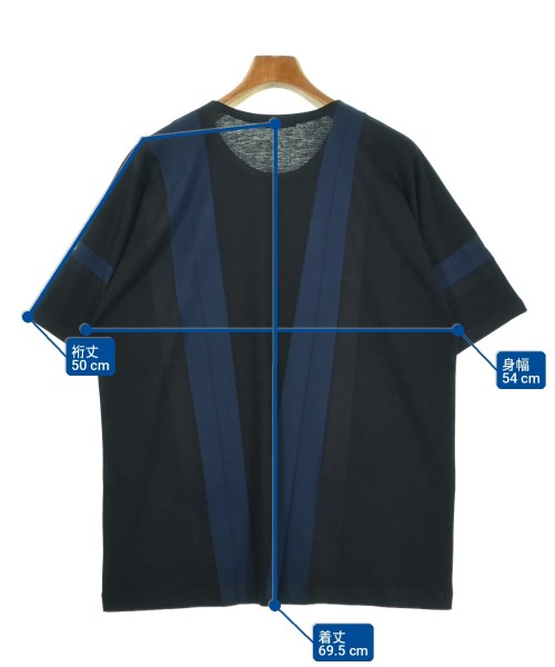 ISSEY MIYAKE MEN（イッセイ　ミヤケ　メン）Tシャツ・カットソー 黒 サイズ:F メンズ/2200703768063
