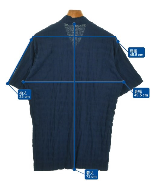 ISSEY MIYAKE MEN（イッセイ　ミヤケ　メン）Tシャツ・カットソー 紺 サイズ:3(L位) メンズ/2200703768070
