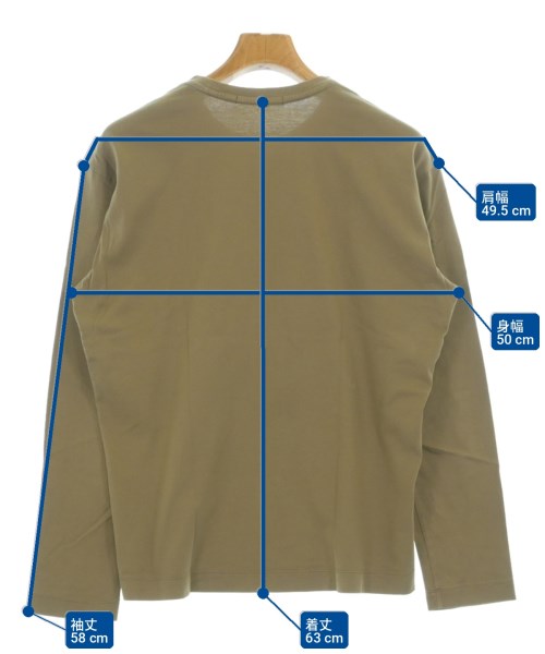 ISSEY MIYAKE MEN（イッセイ　ミヤケ　メン）Tシャツ・カットソー ベージュ サイズ:2(M位) メンズ/2200702585098
