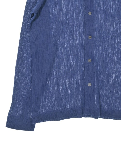 ISSEY MIYAKE MEN（イッセイ　ミヤケ　メン）カジュアルシャツ 青 サイズ:5(XXL位) メンズ/2200701730048