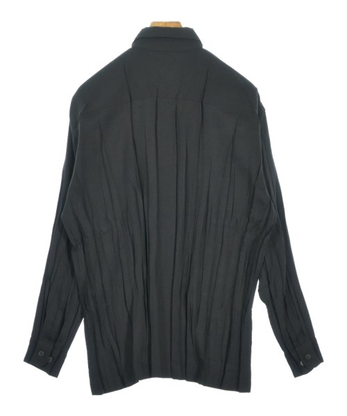 ISSEY MIYAKE MEN（イッセイ　ミヤケ　メン）カジュアルシャツ 黒 サイズ:3(L位) メンズ/2200705742047