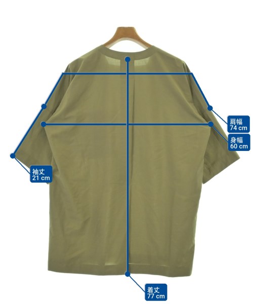 ISSEY MIYAKE MEN（イッセイ　ミヤケ　メン）カジュアルシャツ カーキ サイズ:3(L位) メンズ/2200710141057