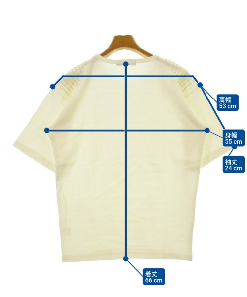 ISSEY MIYAKE MEN（イッセイ　ミヤケ　メン）Tシャツ・カットソー 白 サイズ:F メンズ/2200663027040