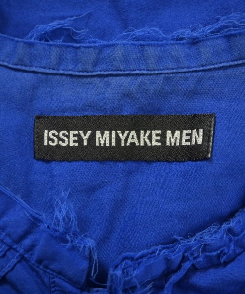 ISSEY MIYAKE MEN（イッセイ　ミヤケ　メン）カジュアルシャツ 青 サイズ:3(L位) メンズ/2200665412035