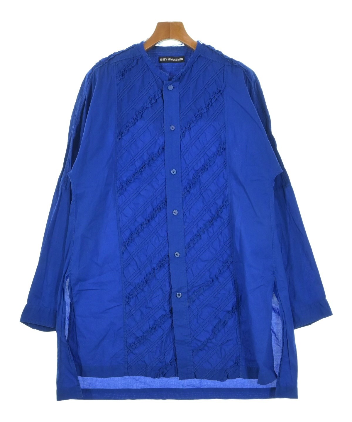 ISSEY MIYAKE MEN（イッセイ ミヤケ メン）カジュアルシャツ 青 サイズ