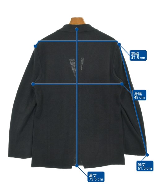 ISSEY MIYAKE MEN（イッセイ　ミヤケ　メン）カジュアルジャケット 黒 サイズ:2(M位) メンズ/2200730969020