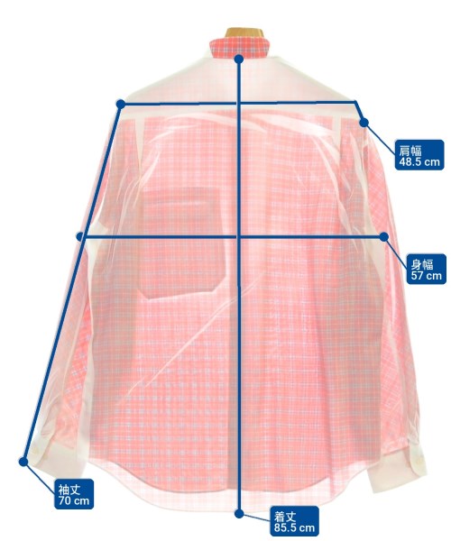 ISSEY MIYAKE MEN（イッセイ　ミヤケ　メン）カジュアルシャツ 白 サイズ:3(L位) メンズ/2200731305018