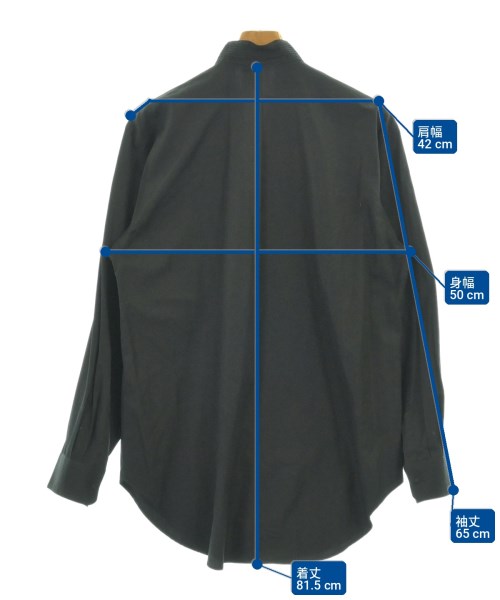 ISSEY MIYAKE MEN（イッセイ　ミヤケ　メン）カジュアルシャツ 黒 サイズ:M メンズ/2200732145101