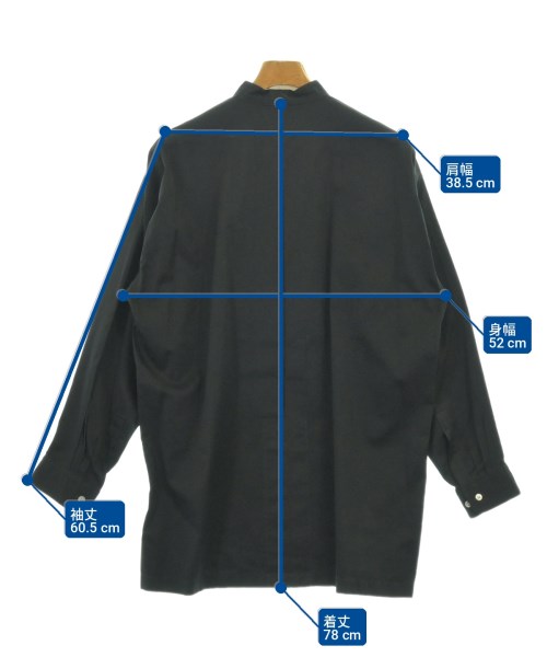 ISSEY MIYAKE（イッセイミヤケ）カジュアルシャツ 黒 サイズ:M メンズ/2200732145118