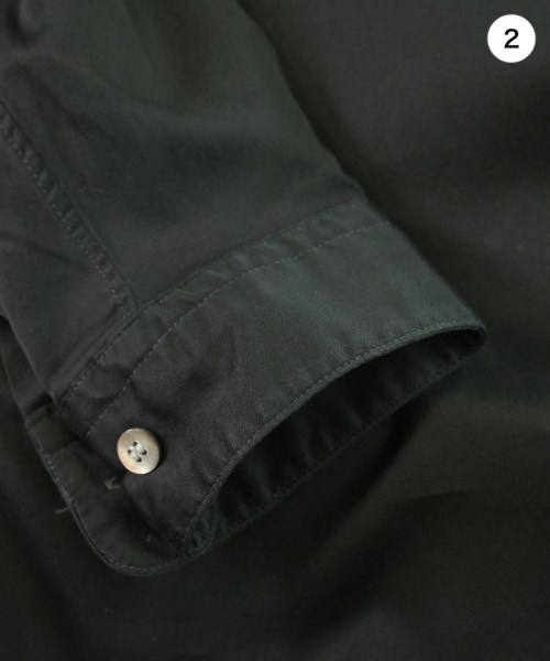 ISSEY MIYAKE（イッセイミヤケ）カジュアルシャツ 黒 サイズ:M メンズ/2200732145118