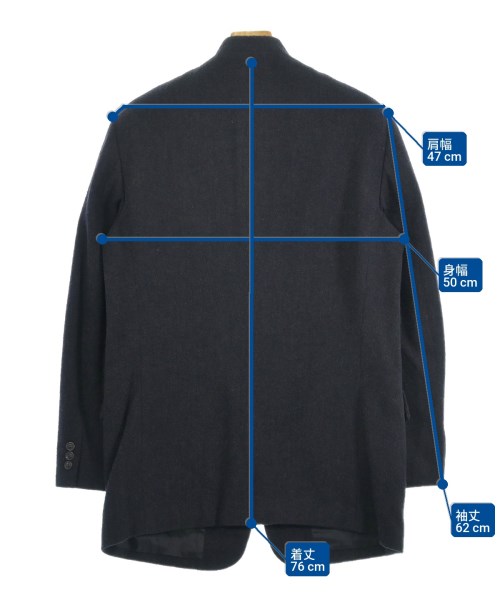 ISSEY MIYAKE MEN（イッセイ　ミヤケ　メン）カジュアルジャケット 紺 サイズ:M メンズ/2200734635129