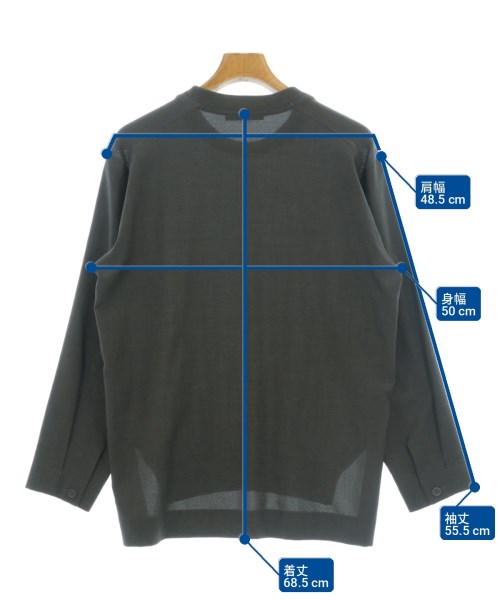 ISSEY MIYAKE MEN（イッセイ　ミヤケ　メン）Tシャツ・カットソー グレー サイズ:1(S位) メンズ/2200722691038